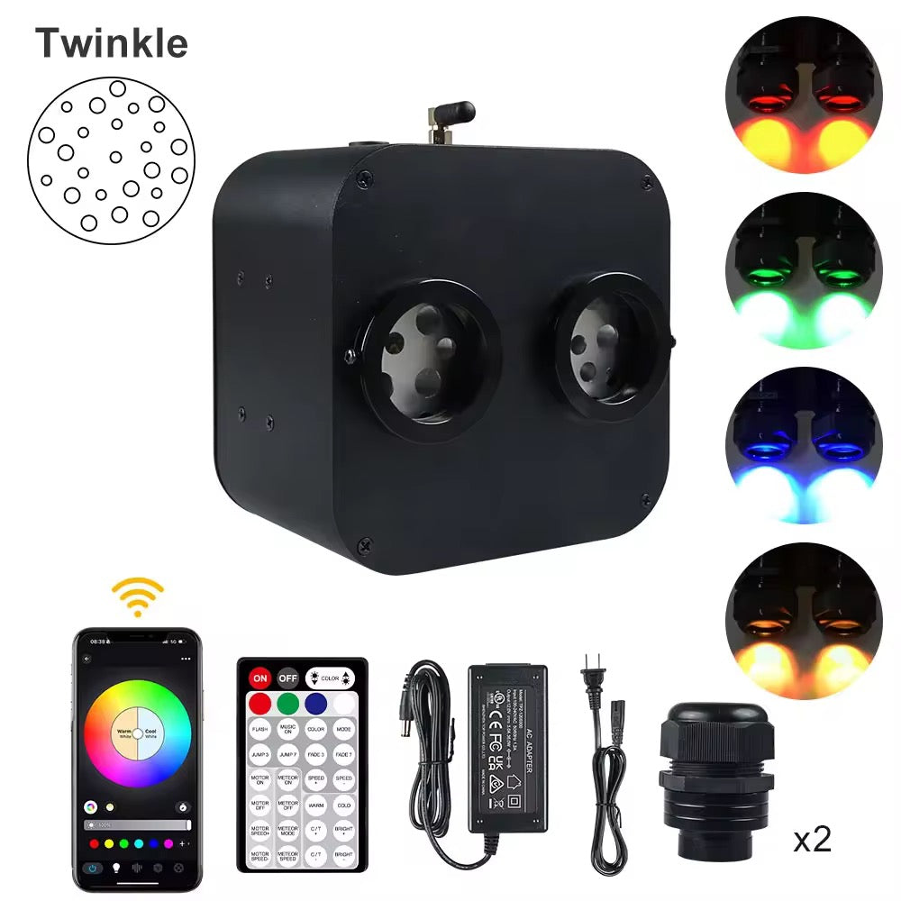 30W Fiber Optic Starlight Headliner Kit