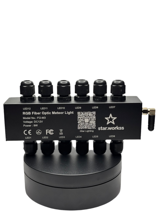 9W Fiber Optic Shooting Star Headliner Kit
